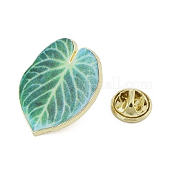 Leaf Enamel Pins&nbsp;JEWB-S040-01A-G