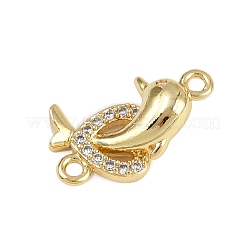 Brass Micro Pave Clear Cubic Zirconia Beads&nbsp;LS-KK-D409-08G