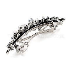 Flower Alloy Rhinestone Hair Barrettes&nbsp;LS-PHAR-S604-01AS-03