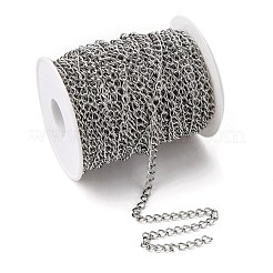 Tarnish Resistant 304 Stainless Steel Curb Chains&nbsp;CHS-Q001-22