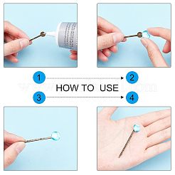 Iron Hair Bobby Pin Findings&nbsp;IFIN-NB0001-33
