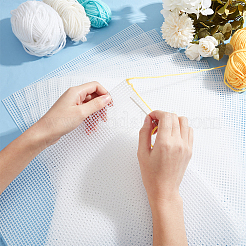 Square Plastic Canvas Sheets&nbsp;DIY-WH0504-117