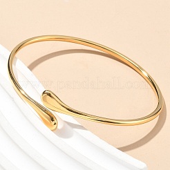 304 Stainless Steel Cuff Bangles for Women&nbsp;AJEW-P127-16G