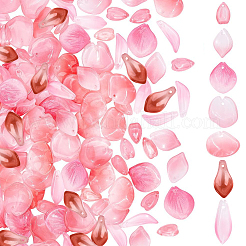 140Pcs 7 Styles Transparent Spray Painted Glass Charms&nbsp;GLAA-PA0001-29