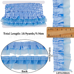 Satin Organza Pleated Ribbons&nbsp;ORIB-GF0001-06A