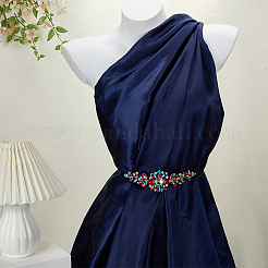 1Pc Flower Alloy Rhinestone Ornament Accessories&nbsp;DIY-FG0008-03A