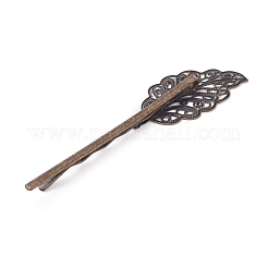 Hair Accessories Iron Hair Bobby Pin Findings&nbsp;IFIN-L035-02AB-NF