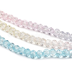 Transparent Painted Glass Beads Strands&nbsp;LS-DGLA-A034-T2mm-A21