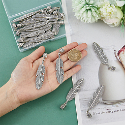 20Pcs Tibetan Style Alloy European Dangle Charms&nbsp;PALLOY-AB00231