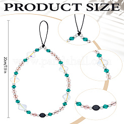 1Pc Acrylic Beaded Mobile Straps for Women&nbsp;AJEW-LP0006-98