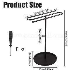Iron Towel Holder Stand&nbsp;AJEW-WH0609-936