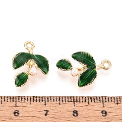 Alloy Enamel Pendants&nbsp;PALLOY-T092-39G-01