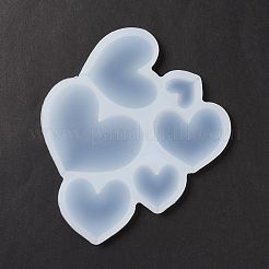 Heart Shape Food Grade Silicone Lollipop Molds&nbsp;DIY-D069-17
