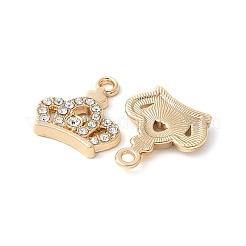 Alloy Crystal Rhinestone Pendants&nbsp;PALLOY-E775-12G