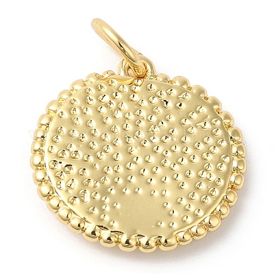 Eco-Friendly Rack Plating Brass Pendants&nbsp;KK-R143-22G-1