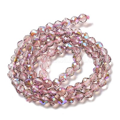 Electroplate Glass Beads Strands&nbsp;GLAA-A014-02C-1