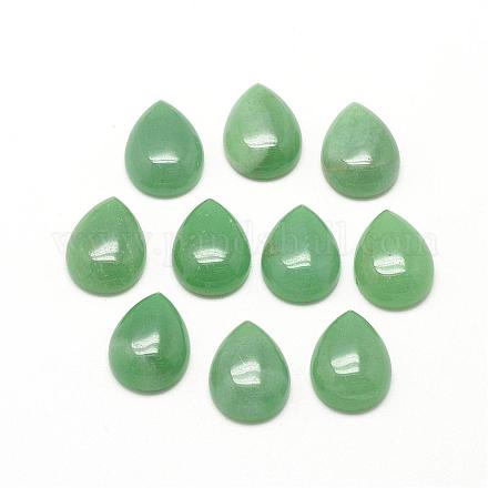 Natural Green Aventurine Cabochons&nbsp;G-R417-10x14-43-1
