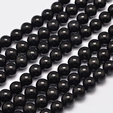 Wholesale Natural Eyeless Obsidian Beads Strands - Pandahall.com