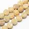 Electroplated Natural Druzy Quartz Crystal Bead Strands, Flat Round, Dyed, 12x5~10mm, Hole: 1.5mm, about 16pcs/strand, 7.8 inch