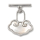 Brass Toggle Clasps&nbsp;KK-N254-84P-1