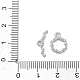 Brass Toggle Clasp&nbsp;KK-D289-53C-P-4