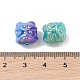 UV Plating Opaque Acrylic Beads&nbsp;OACR-Z020-01B-3