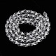 Transparent Glass Beads Strands&nbsp;EGLA-A037-T6x8mm-D01-2