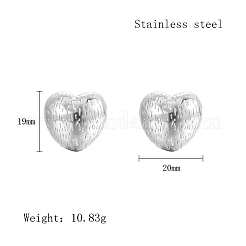 304 Stainless Steel Stud Earrings for Women&nbsp;FE9821-2