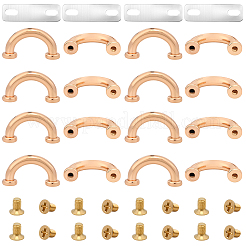 18Pcs Alloy Arch Bridge D Ring Buckles&nbsp;FIND-CL0001-54KCG