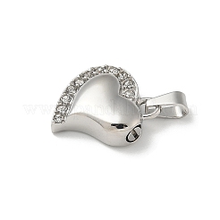 304 Stainless Steel Rhinestone Pendants&nbsp;LS-STAS-R139-02P