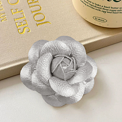 PU Leather Alligator Hair Clips for Girls&nbsp;OHAR-WH20008-18C