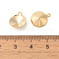 Ion Plating(IP) 304 Stainless Steel Pendant Pointed Back Rhinestone Settings&nbsp;STAS-U025-05C-G