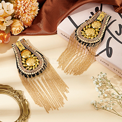 2Pcs Tassel Epaulettes&nbsp;DIY-FG0005-38A