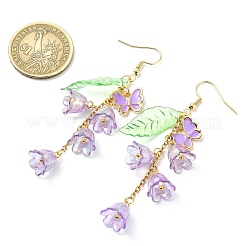 Flower Acrylic Dangle Earrings&nbsp;EJEW-JE06250