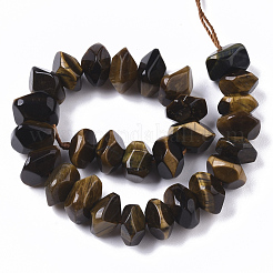Natural Tiger Eye Beads Strands&nbsp;G-R462-12