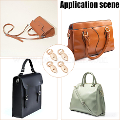 4Pcs Alloy Bag Suspension Clasps&nbsp;PURS-CL0001-44