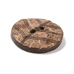 2-Hole Coconut Buttons&nbsp;BUTT-D056-03