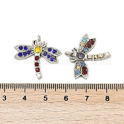 Alloy Rhinestone Pendants&nbsp;FIND-A049-06AS