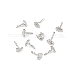 Heart Brass Head Pins&nbsp;LS-KK-U051-02P-01