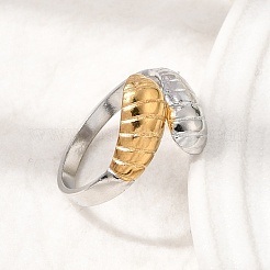 304 Stainless Steel Cuff Open Rings for Women&nbsp;SA-CBA7062-22GP