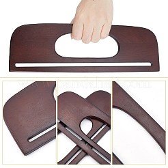 2Ppcs Wood Bag Handles&nbsp;WOOD-WR0001-04A