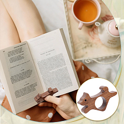 Wooden Thumb Page Holder&nbsp;AJEW-WH0077-119B