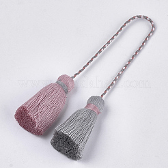 Polycotton(Polyester Cotton) Tassel Big Pendant Decorations&nbsp;FIND-S302-01L