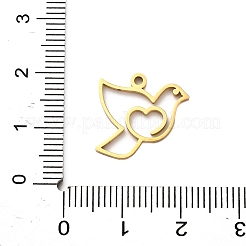 304 Stainless Steel Pendants&nbsp;STAS-M117-02A-G