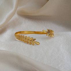 Vintage 304 Stainless Steel  Open Cuff Bangles for Women&nbsp;LS-TR0349