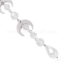 Glass Teardrop Window Hanging Suncatchers&nbsp;HJEW-JM04546