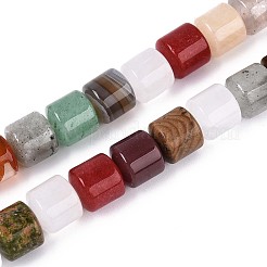 Natural & Synthetic Mixed Stone Beads Strands&nbsp;G-T142-76