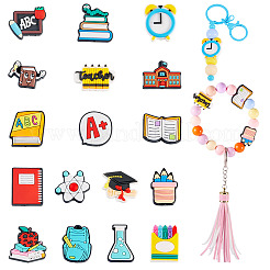 17Pcs 17 Styles School Supplies PVC Plastic Beads&nbsp;KY-TA0001-46