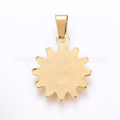 304 Stainless Steel Pendants&nbsp;LS-STAS-H458-09G
