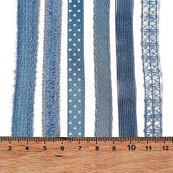 18 Yards 6 Styles Polyester Ribbon&nbsp;SRIB-C001-F01